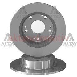 FREN DİSKİ ACCORD 03-08 / CIVIC 02-07 TYPE-R / ARKA DÜZ 260-5 KAPLAMALI